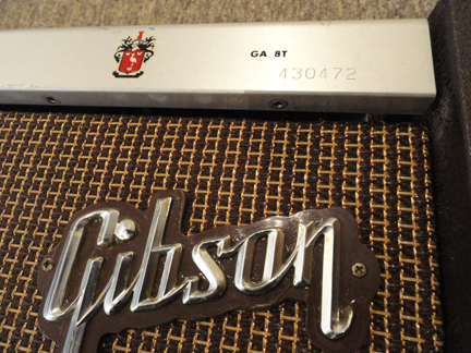 Gibson GA8T Serial Number